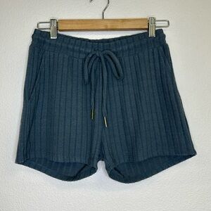 CHASER Poor Boy Rib Shorts W Shoestring Tie
